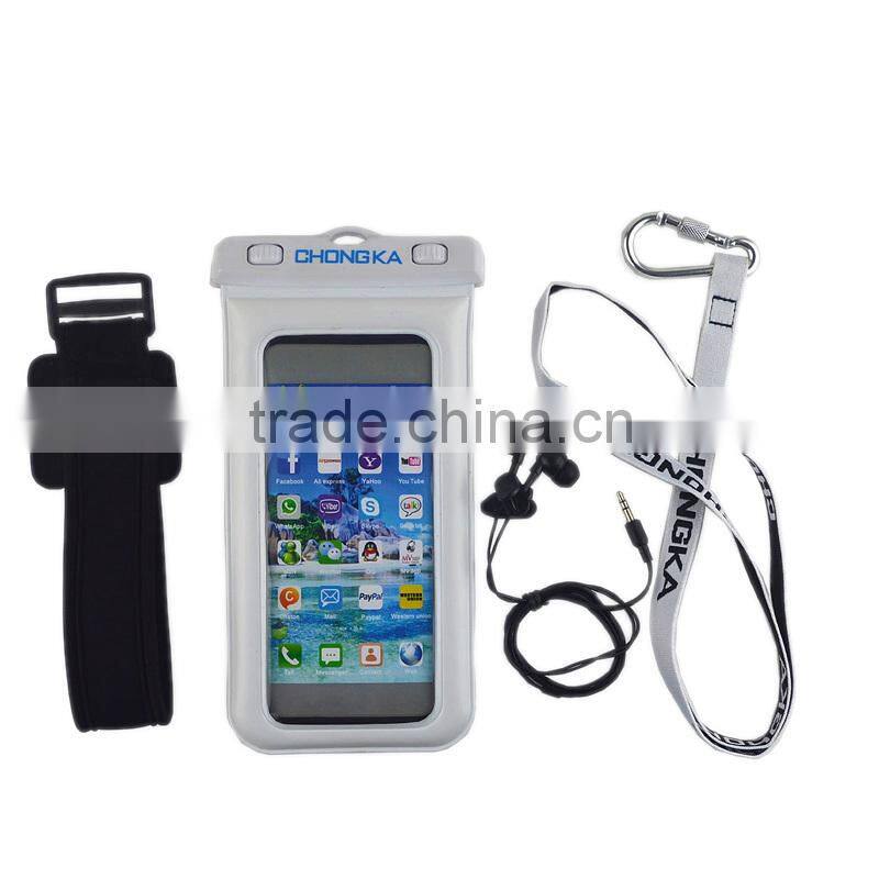 Christmas gift Bicycle Waterproof Pouch Bag W/Mount Holder For Samsung Galaxy Note 4/Note Edge