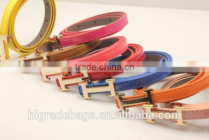 hot sale high quality Pu leather belt with alloy buckle