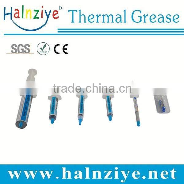 Halnziye different types of transistor thermal silicon electrically conductive cooling grease/paste using