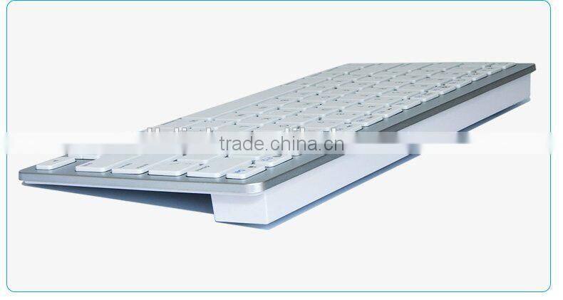New arrival ! Hot sales!Bluetooth Wireless White Keyboard Portable for PC phone New