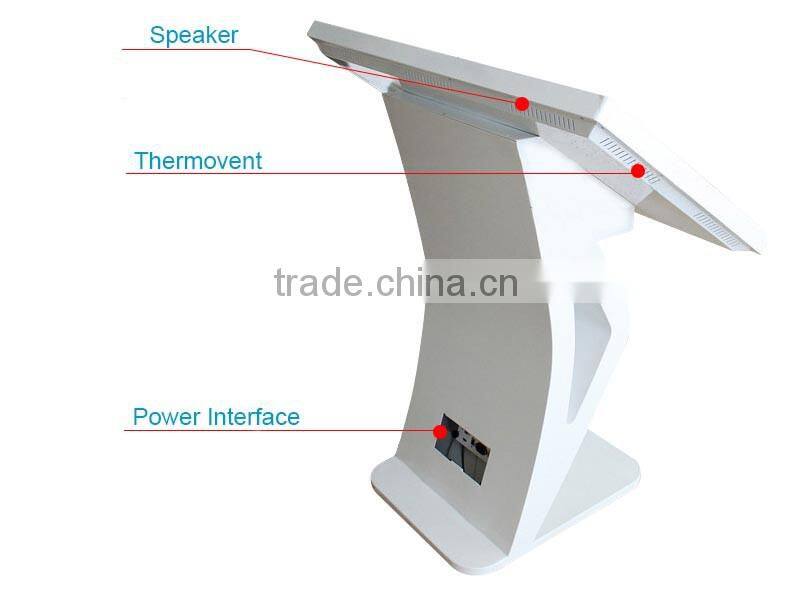 Standing Alone Multimedia Kiosk lcd digital signage monitor