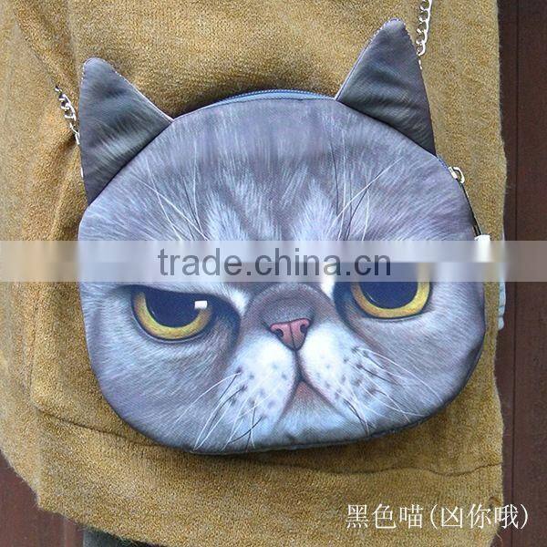 2014 Hot Sales Lovely Ladies Cathead Shoulder Bag Wholesale ZTSHB-0001