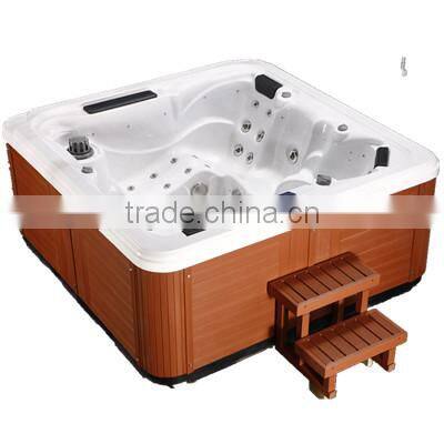 Vigor popular 5 person outdoor spa bathtub,hot tub balboa spa,pools stainless steel nozzle