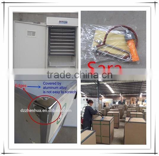 Egg incubator manufacturers 1408 eggs incubator with 3 years warranty for sale