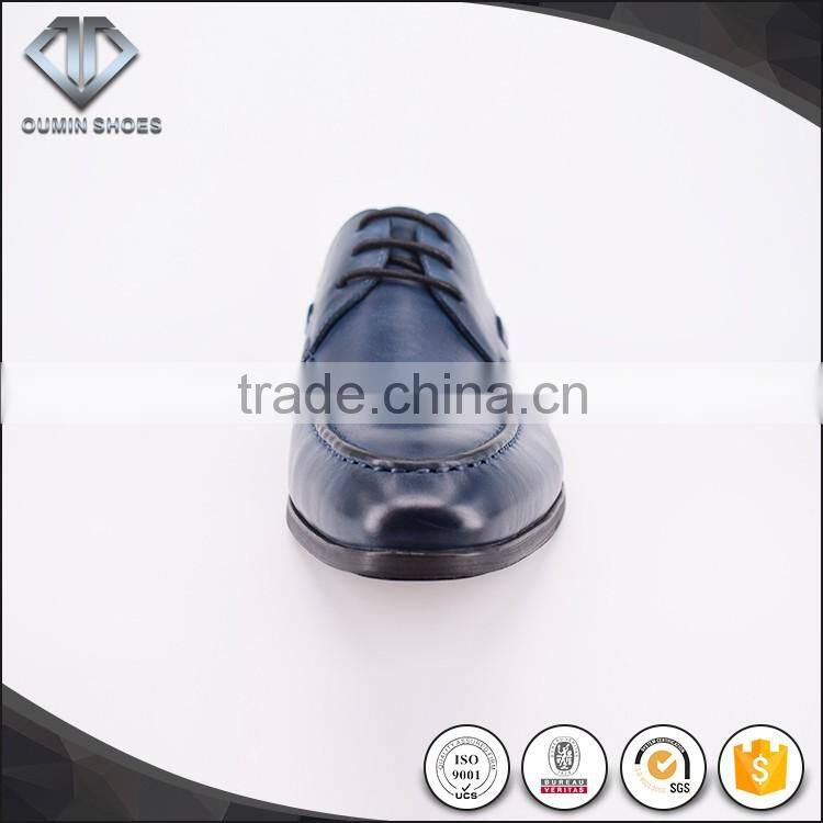 Mens shoes 2016 classic men blue color shoes men