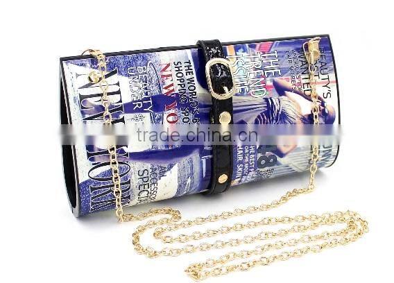 wholesale new magazine evening bag ( W376)