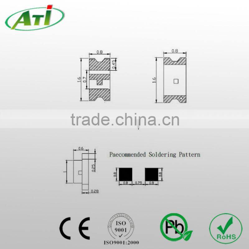 0603 green color led chip, 0603 led chips, 0603 SMD led