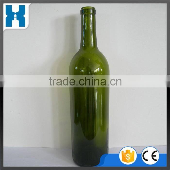 BURGUNDY WINE GLASS WINE BOTTLE CORK STOPPER 750ML