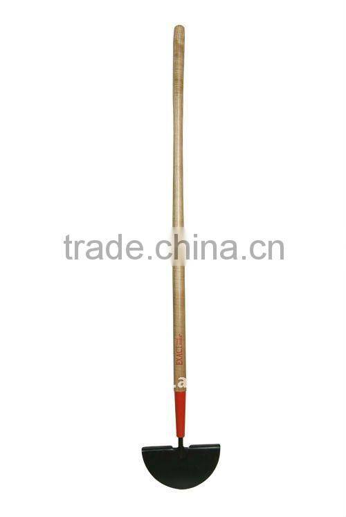 Forged turf edger with long handle in tools