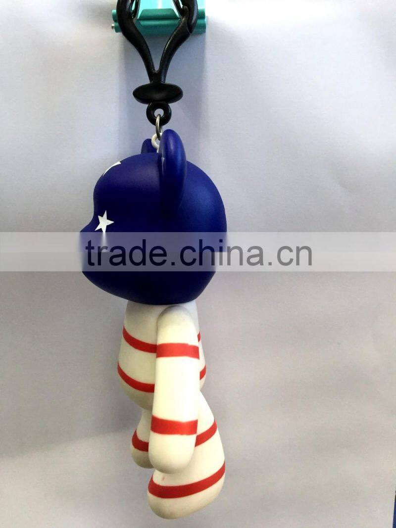 Gloomy Bear Toy, Custom Cartoon Bear Key Chain, Medium Size Bag Decoration Vinyl Toy