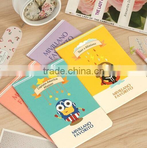 New Cute All Kinds OF Cover Design Notebooks Paper For Kids/Cheap School Notebook Paper Price