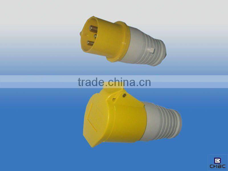 3 core industrial waterproof socket