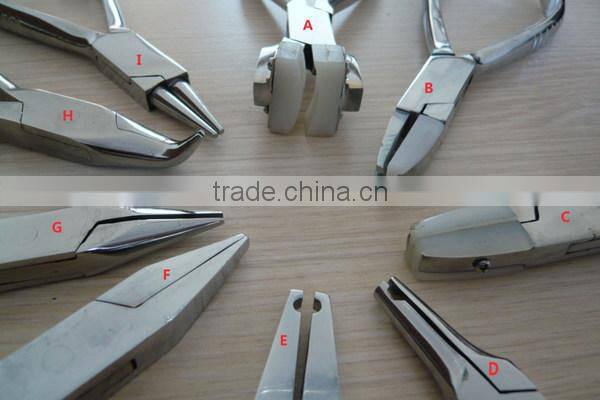 Stainless Steel Jewelry Pliers for Beading and Eyeglass precision application