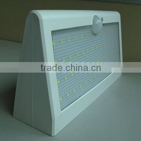 CE RoHS IP65 waterproof battery power motion sensor solar garden led light