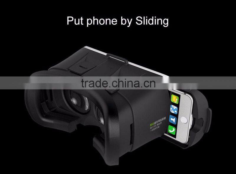 Cardboard 3d vr box 3.0 Pro1.0 Version Virtual Reality vr box 2 3D Glasses vr box 2.0 with remote