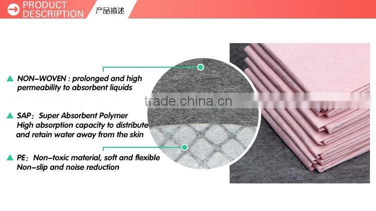 Carbonceous disposable puppy pee pads training pads fast absorbing quality