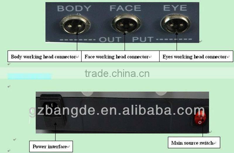 2016 New arrival! Handheld ultrasonic facial cleanser and face lift beauty machine BD-BZ017