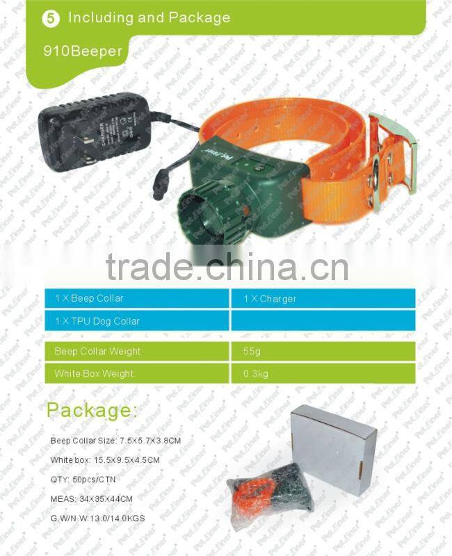 Dog Beeper Collar for Training and Hunting, Electric Dog Collar Dog Training Device