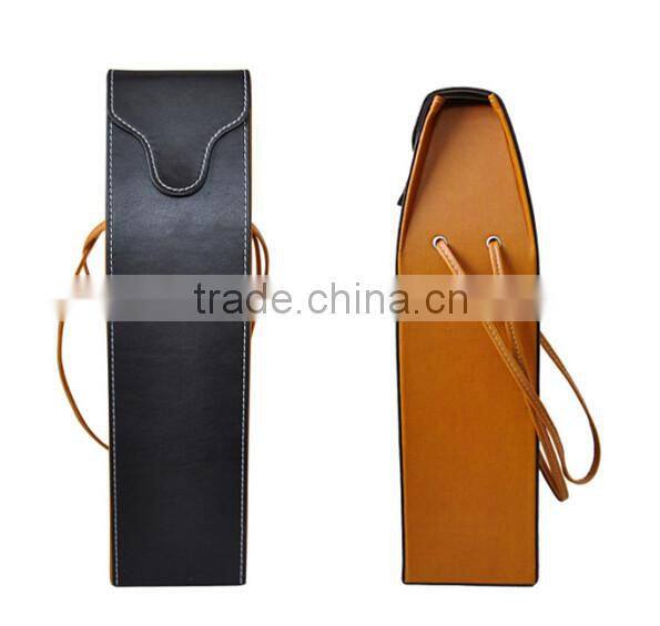 Recyclable Good quality cheap pu wine bags for sales / wine packaging boxes