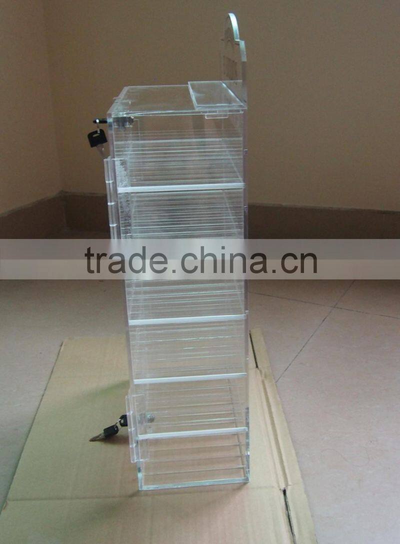 3 TIER 24 HOLES Stand Holder Display Acrylic ECIG Ego E-Cig Vapor Vaporizer