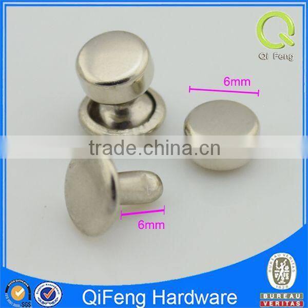 metal iron rivets low price decorative rivets