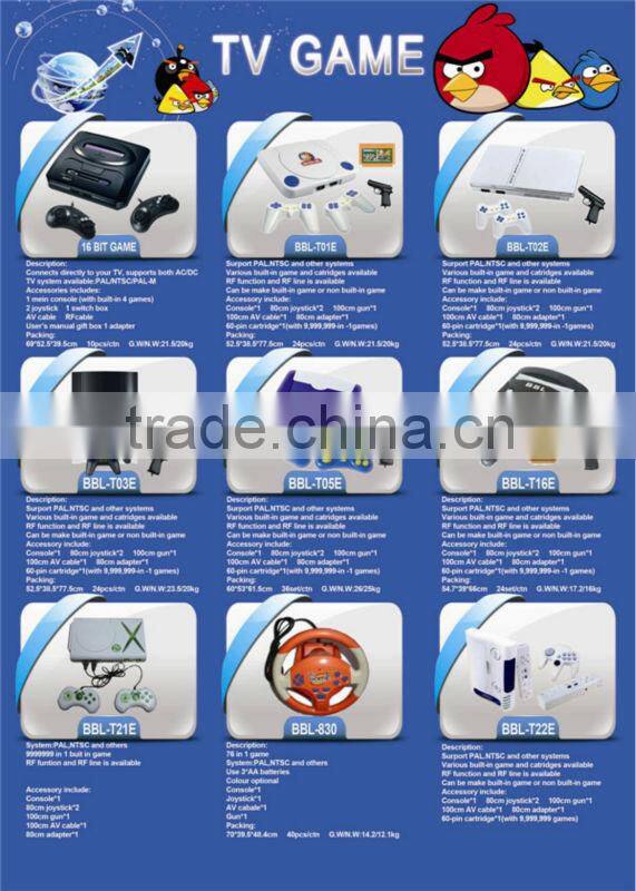 2016 Unique Hot Sale BBL LC-003 Handheld Game with180 in 1 Racing Car Game Console