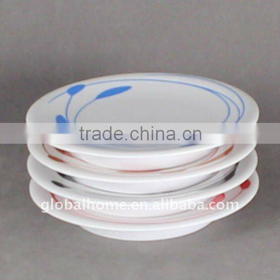 Round Melamine Plate Sushi melamine plate