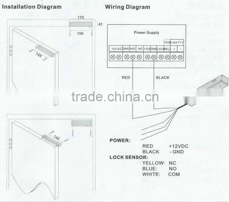 Electric bolt door lock with time delay function