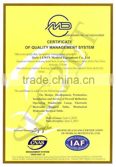 Creble3000B Electric Operation Bed/hospital table / OT Table