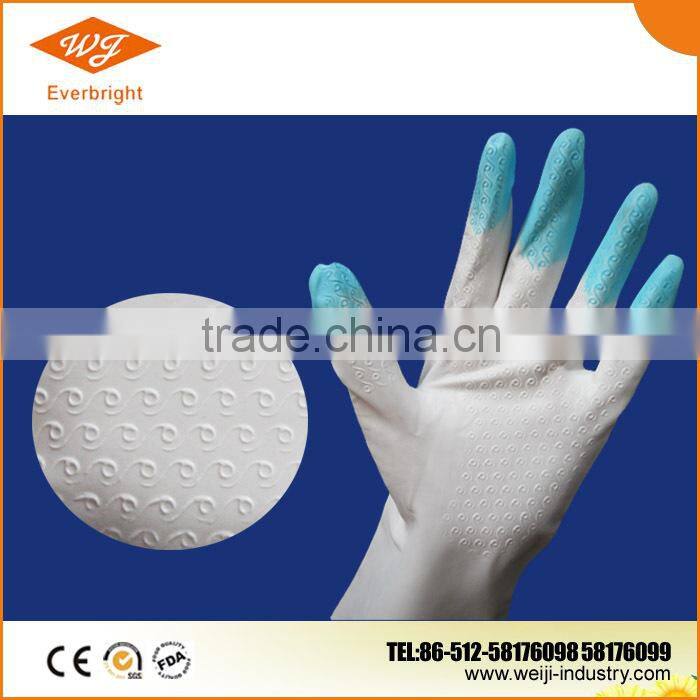 VINYL HOUSEHOLD GLOVE / COTTON FLOCK LINED / PVC HOUSEHOLD GLOVE