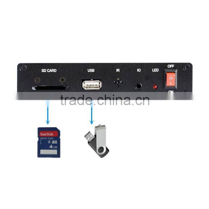1920*1080p automatically identify signal output mode video advertising media player