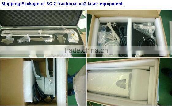 RF Fractional CO2 medical laser from China professional manufacturer for skin renew and medical vaginal care doctors clinic