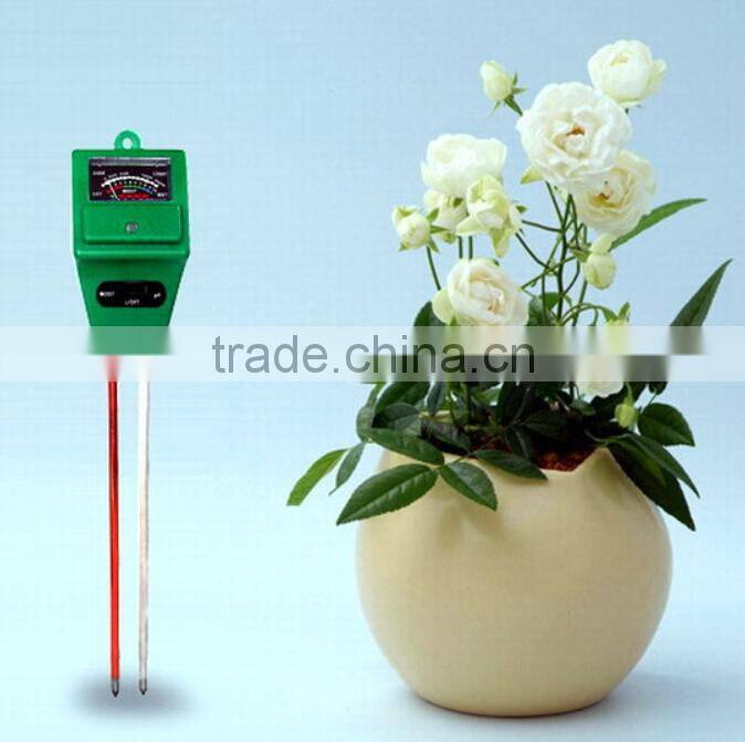 3-Way Moisture, light & pH Meter,plant , hydroponics