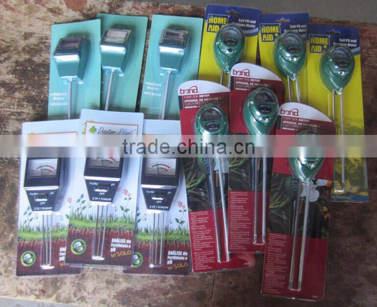 3-Way Moisture, light & pH Meter,plant , hydroponics