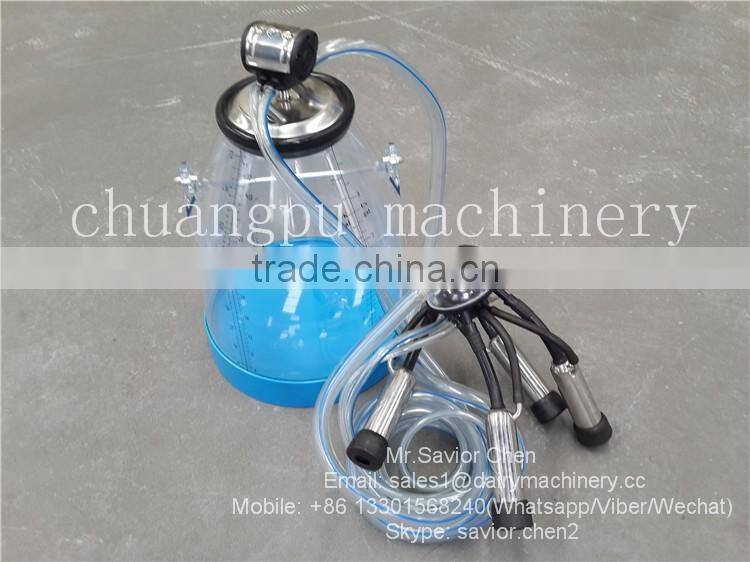 32KG Milking Machine Milking Bucket With Scale Reading