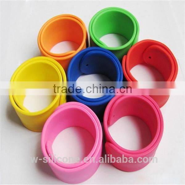 child slap wristband wholesale silicone wristband child