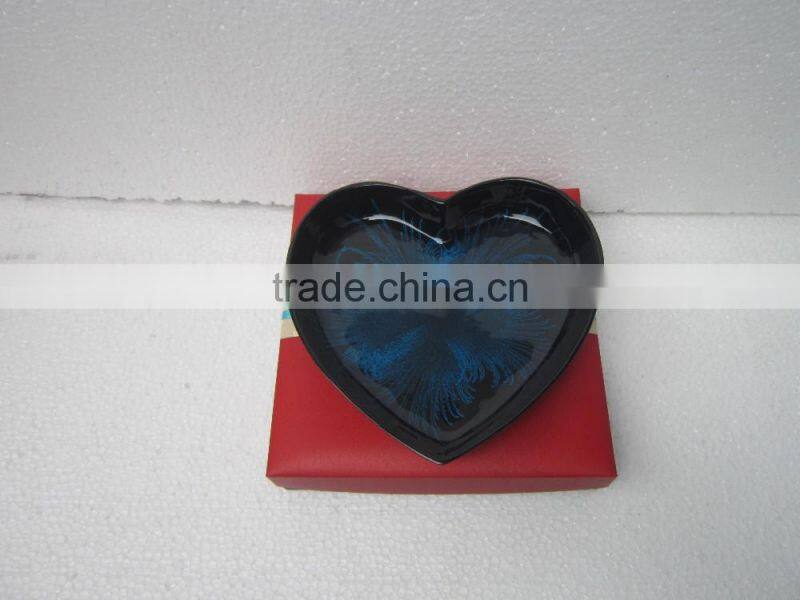 Lacquer dish with high quality, unique design, lacque plate made in Vietnam
