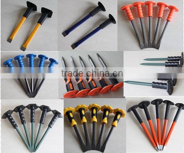 Hexagonal drop forged flat type cold chisel
