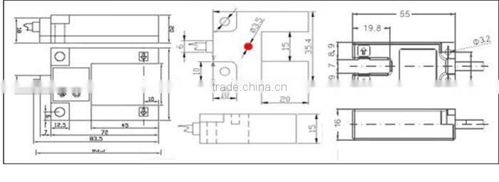 PHE04001 Infrared correlation count sensor Correlation photoelectric sensor