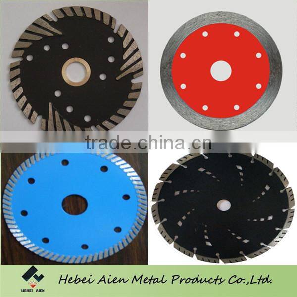 diamond wet cut saw blade for concrete block