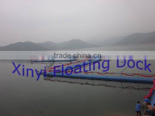 plastic pontoon floating swimming pool
