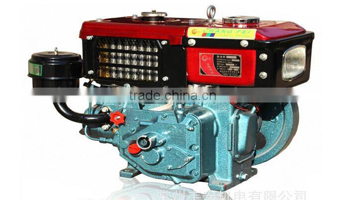 R180N hand start 8Hp diesel engine with light