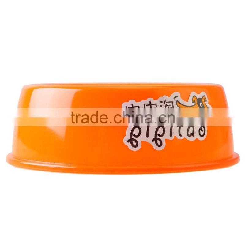 Best selling Cute Superior Environmental Friendly Pet Dog Cat Plastic Food Bowl