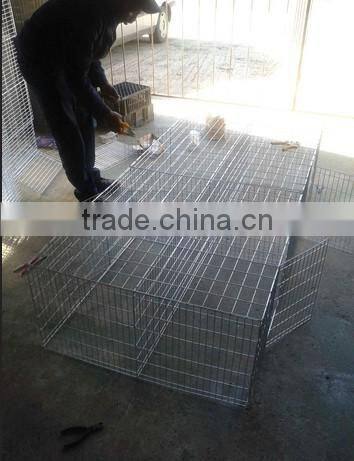 12 Door Commercial Rabbit Cage