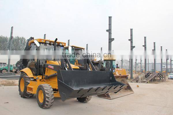 Famous Brand Update New Version for 1.2m3 Bucket Capacity Backhoe Loader XT870