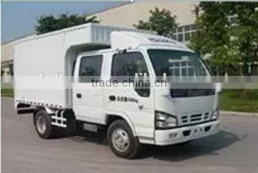 low price 4*2 china diesel double row seat light truck
