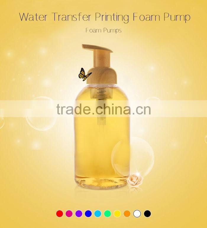 Plastic clear dispenser pump bottle for personal care