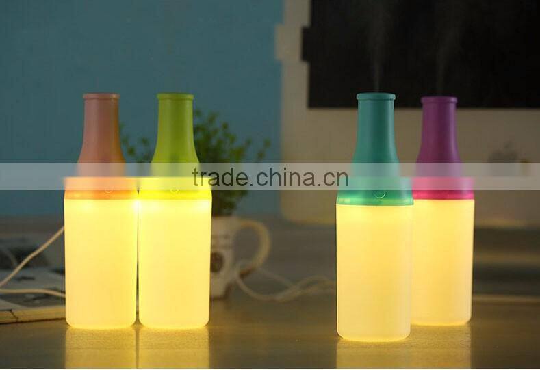 2016 Mini LED USB Essential Oil Home Ultrasonic Air Mist Humidifier Aromatherapy Aroma Diffuser