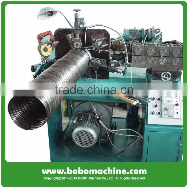 Prestressing steel corrugated pipe making machine