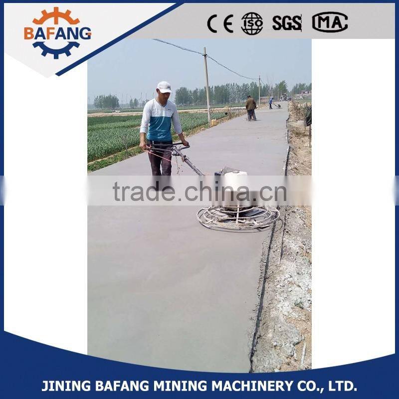 24 inch blades walk behind concrete troweling machine with 9hp gasoline engine